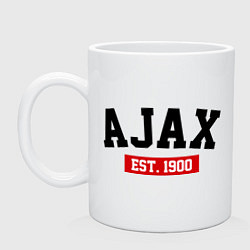 Кружка FC Ajax Est. 1900