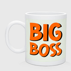 Кружка керамическая Big Boss, цвет: фосфор