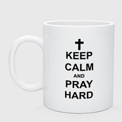 Кружка Keep Calm & Pray Hard