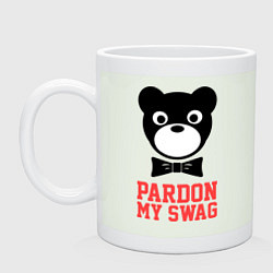 Кружка керамическая Pardon my SWAG, цвет: фосфор