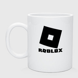 Кружка керамическая ROBLOX, цвет: белый