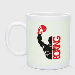 Кружка керамическая Boxing, цвет: фосфор
