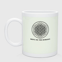 Кружка керамическая BRING ME THE HORIZON, цвет: фосфор