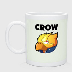 Кружка керамическая BRAWL STARS CROW PHOENIX, цвет: фосфор