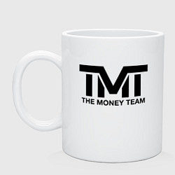 Кружка керамическая The Money Team, цвет: белый