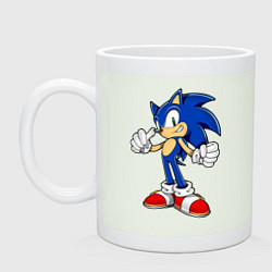 Кружка керамическая Sonic, цвет: фосфор
