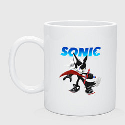Кружка керамическая SONIC, цвет: белый