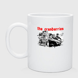 Кружка керамическая The Cranberries, цвет: белый