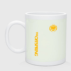 Кружка керамическая THE OFFSPRING, цвет: фосфор