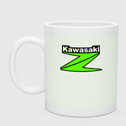 Кружка керамическая KAWASAKI Z, цвет: фосфор