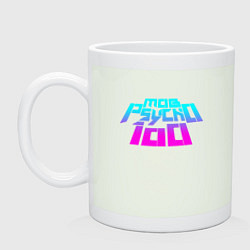 Кружка керамическая Mob psycho 100 Logo Z, цвет: фосфор