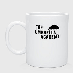 Кружка керамическая Umbrella academy, цвет: белый