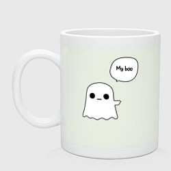 Кружка керамическая My boo, цвет: фосфор