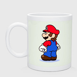 Кружка керамическая Марио, цвет: фосфор