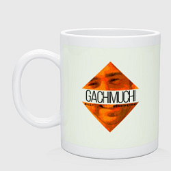 Кружка керамическая GACHIMUCHI Billy Herrington, цвет: фосфор