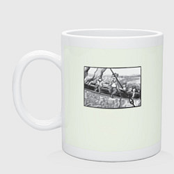 Кружка Обед на небоскрёбе - пародия