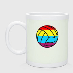 Кружка керамическая Color Ball, цвет: фосфор