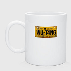 Кружка керамическая Wu-Tang - East Coast, цвет: белый