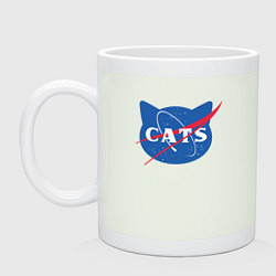 Кружка керамическая Cats NASA, цвет: фосфор