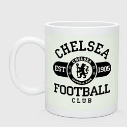 Кружка керамическая Chelsea Football Club, цвет: фосфор