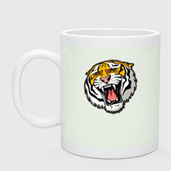 Кружка керамическая Tiger, цвет: фосфор