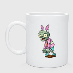 Кружка керамическая Rab Zombie, цвет: белый