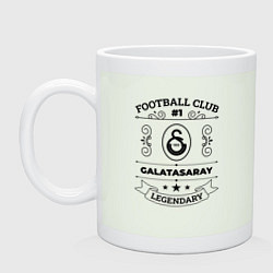 Кружка керамическая Galatasaray: Football Club Number 1 Legendary, цвет: фосфор