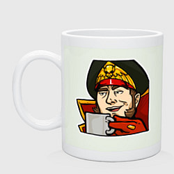 Кружка керамическая Ciaphas Cain Mug mug, цвет: фосфор