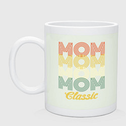 Кружка керамическая Mom Classic, цвет: фосфор