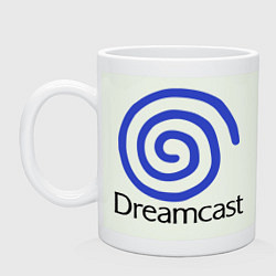 Кружка керамическая Sega dreamcast, цвет: фосфор