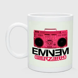 Кружка керамическая Eminem Berzerk: Pink, цвет: фосфор