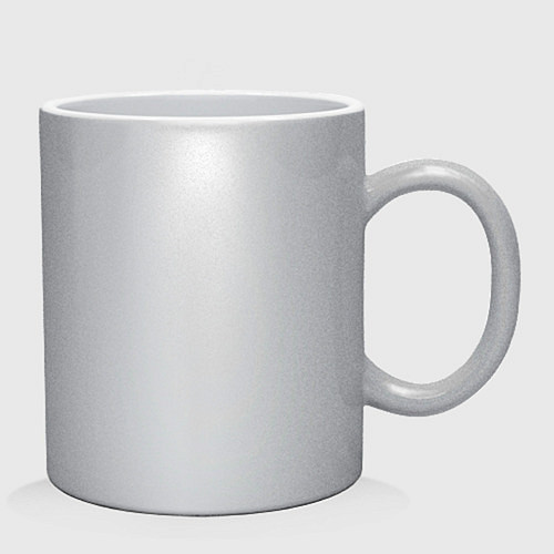 Кружка Счастливое яркое лето / Серебряный – фото 2