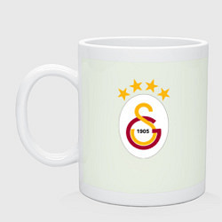 Кружка керамическая Galatasaray fc sport, цвет: фосфор