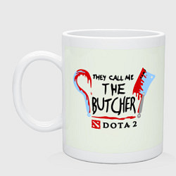 Кружка керамическая Dota 2: The butcher, цвет: фосфор