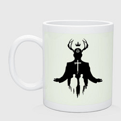 Кружка керамическая True Detective: Faith, цвет: фосфор
