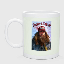 Кружка керамическая Форест Гамп - Том Хэнкс, цвет: фосфор