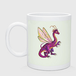 Кружка керамическая HOMM3 Faerie Dragon, цвет: фосфор