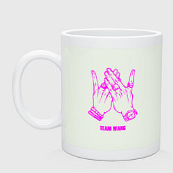 Кружка керамическая Got7 team wang, цвет: фосфор