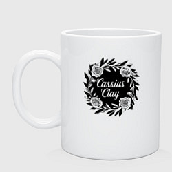 Кружка Кассиус Клей розы и элегантность