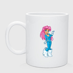 Кружка Розоволосая красотка