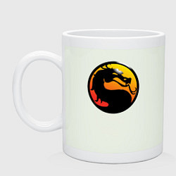 Кружка керамическая MK Symbol, цвет: фосфор