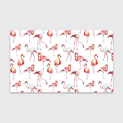 Бумага для упаковки Действия фламинго