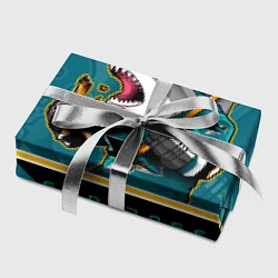 Бумага для упаковки San Jose Sharks, цвет: 3D-принт — фото 2