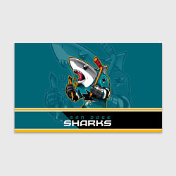 Бумага для упаковки San Jose Sharks