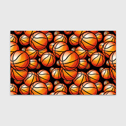 Бумага для упаковки Баскетбольные яркие мячи, цвет: 3D-принт