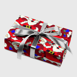 Бумага для упаковки Дед Санта, цвет: 3D-принт — фото 2