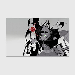 Бумага для упаковки Черный Аста демон Чёрный клевер, цвет: 3D-принт