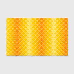 Бумага для упаковки Желтая чешуя, цвет: 3D-принт