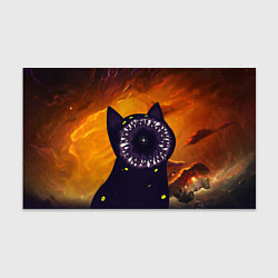 Бумага для упаковки Космический кот Space Cat Z, цвет: 3D-принт