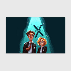 Бумага для упаковки Fox Mulder and Dana Scully